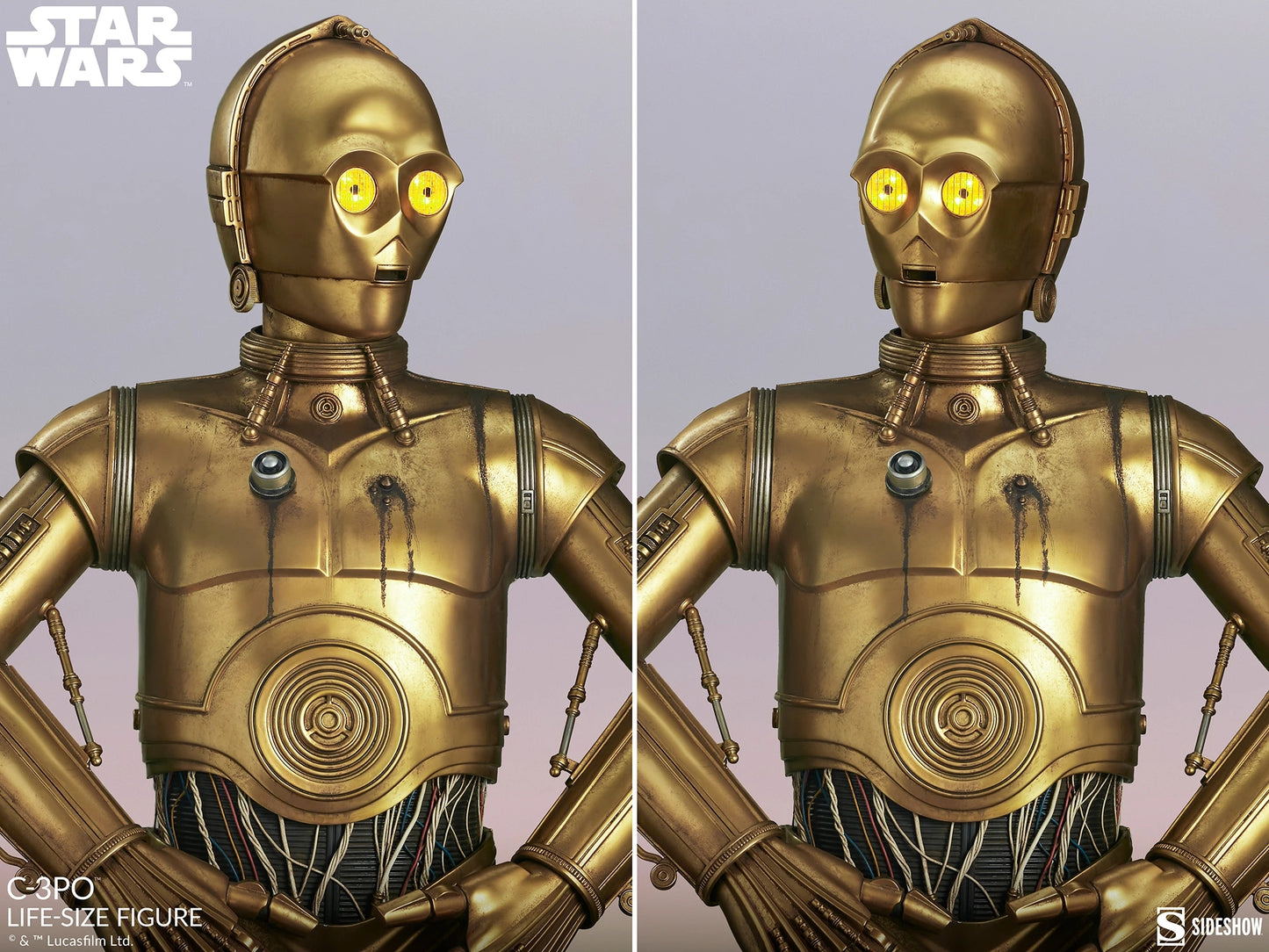 STAR WARS - C3PO - STATUE TAILLE RÉELLE 1/1 - 188cm - SIDESHOW