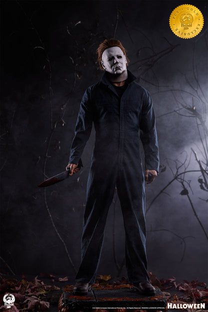 HALLOWEEN - STATUE DE MICHAEL MYERS - 1/2 - 103cm - GOLD EXCLUSIVE - PCS
