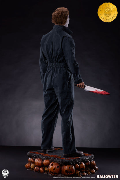 HALLOWEEN - STATUE DE MICHAEL MYERS - 1/2 - 103cm - GOLD EXCLUSIVE - PCS