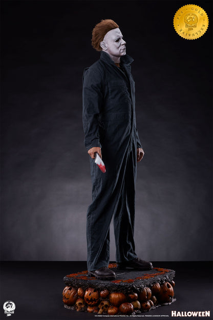 HALLOWEEN - STATUE DE MICHAEL MYERS - 1/2 - 103cm - GOLD EXCLUSIVE - PCS