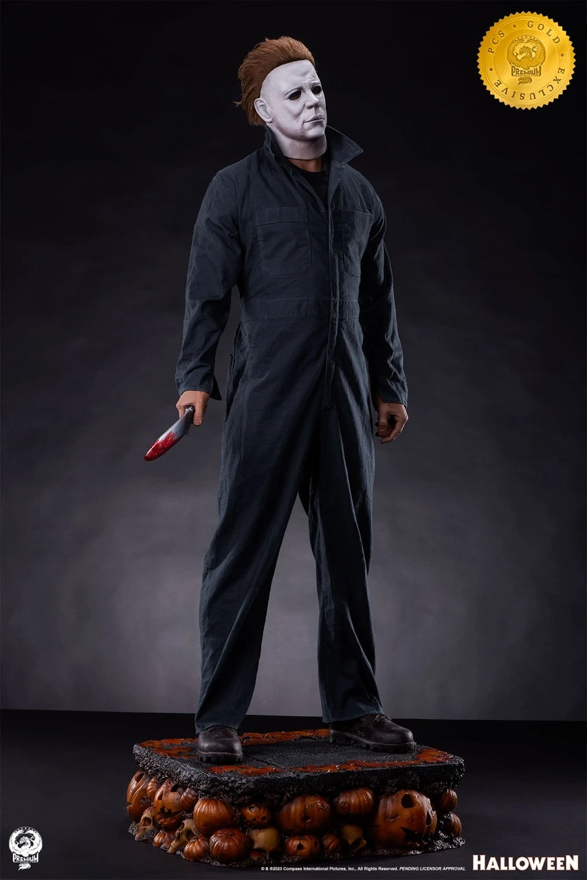 HALLOWEEN - STATUE DE MICHAEL MYERS - 1/2 - 103cm - GOLD EXCLUSIVE - PCS