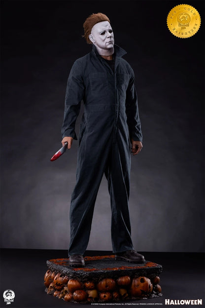 HALLOWEEN - STATUE DE MICHAEL MYERS - 1/2 - 103cm - GOLD EXCLUSIVE - PCS