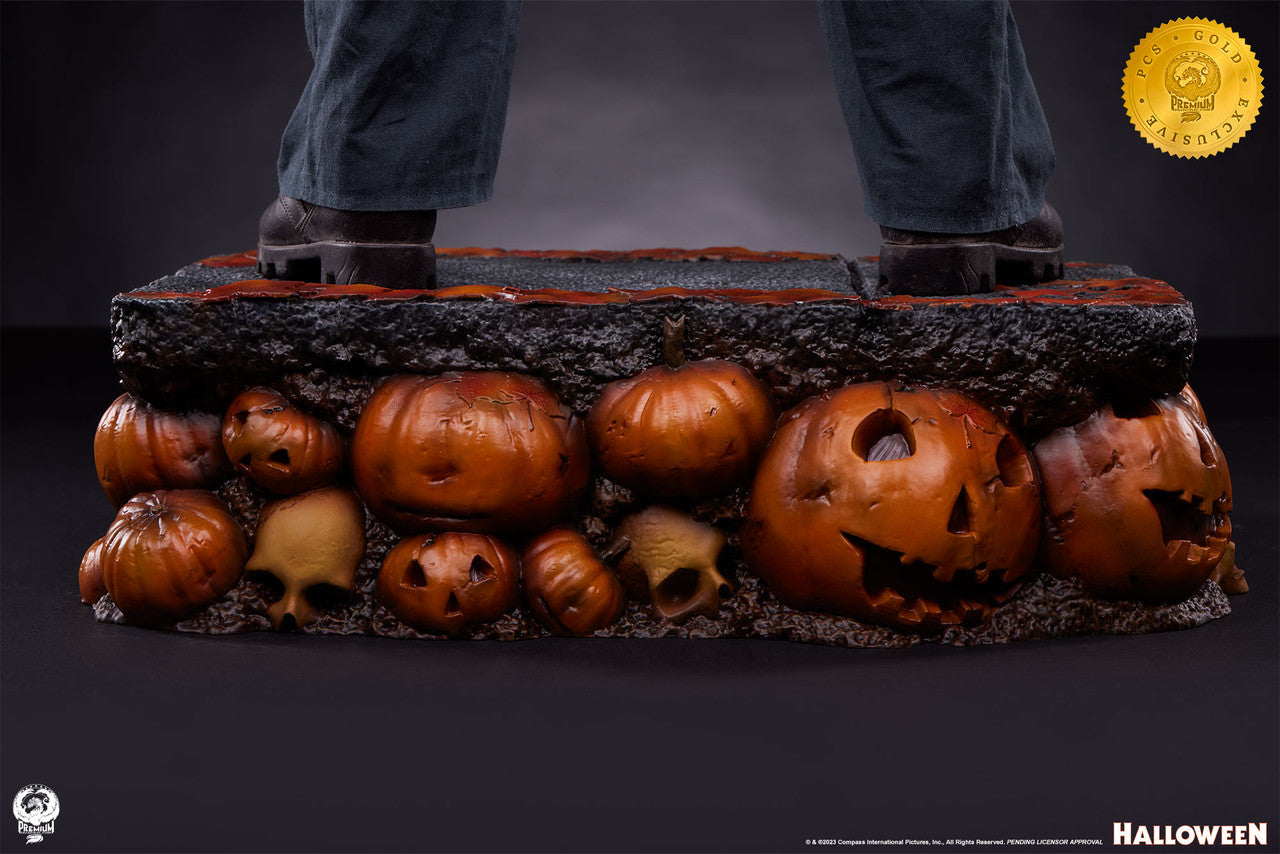 HALLOWEEN - STATUE DE MICHAEL MYERS - 1/2 - 103cm - GOLD EXCLUSIVE - PCS