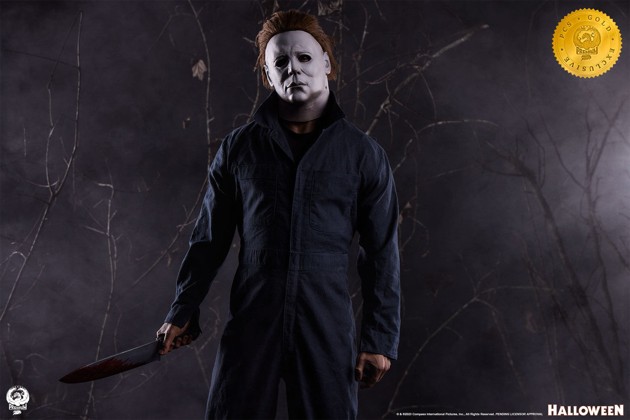 HALLOWEEN - STATUE DE MICHAEL MYERS - 1/2 - 103cm - GOLD EXCLUSIVE - PCS