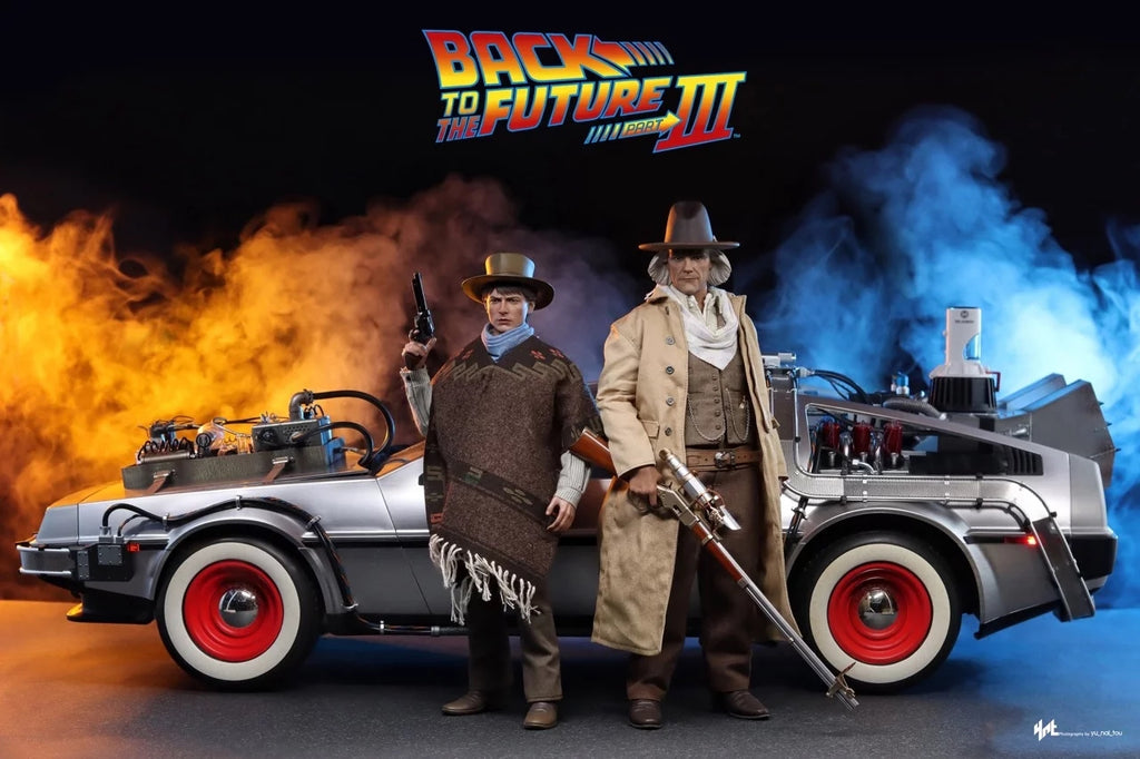 Hot Toys 1/6 MMS738 DeLorean, Time Machine Figurine de Retour vers le futur III