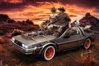 Hot Toys 1/6 MMS738 DeLorean, Time Machine Figurine de Retour vers le futur III