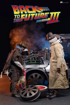 Hot Toys 1/6 MMS738 DeLorean, Time Machine Figurine de Retour vers le futur III