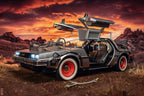 Hot Toys 1/6 MMS738 DeLorean, Time Machine Figurine de Retour vers le futur III