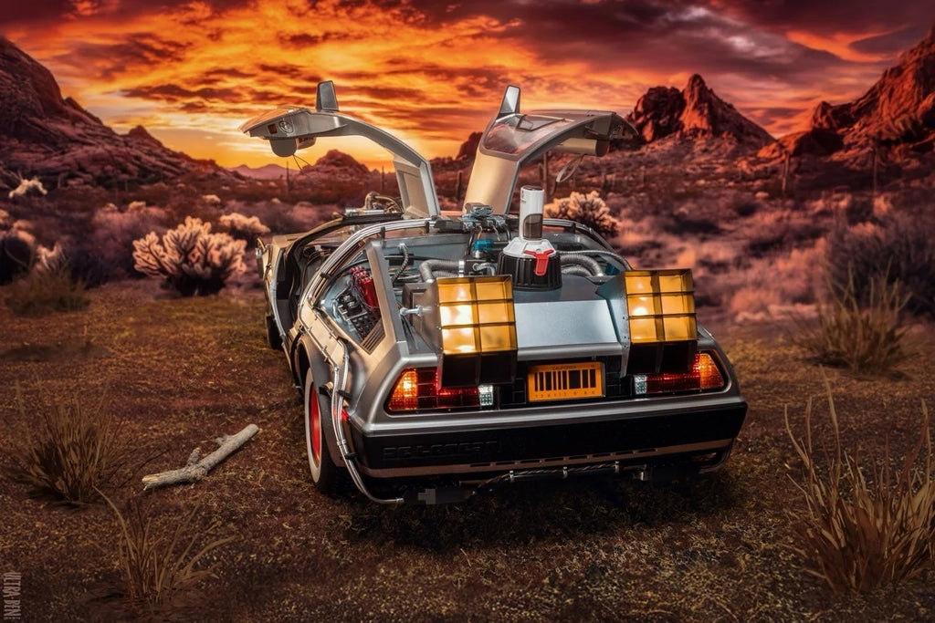 Hot Toys 1/6 MMS738 DeLorean, Time Machine Figurine de Retour vers le futur III