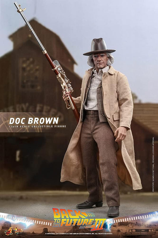 Hot Toys - DOC BROWN 1885 - MMS617 - Retour vers le Futur Partie III - 1/6 Figurine