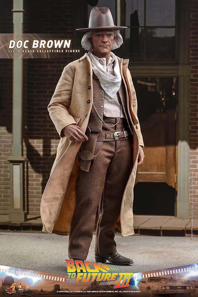 Hot Toys - DOC BROWN 1885 - MMS617 - Retour vers le Futur Partie III - 1/6 Figurine
