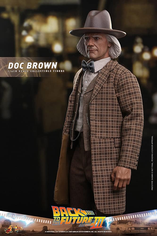 Hot Toys - DOC BROWN 1885 - MMS617 - Retour vers le Futur Partie III - 1/6 Figurine