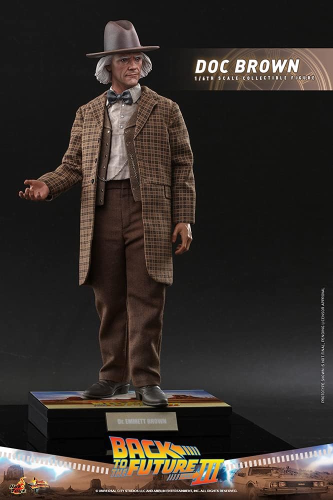 Hot Toys - DOC BROWN 1885 - MMS617 - Retour vers le Futur Partie III - 1/6 Figurine