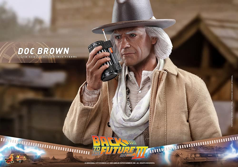 Hot Toys - DOC BROWN 1885 - MMS617 - Retour vers le Futur Partie III - 1/6 Figurine