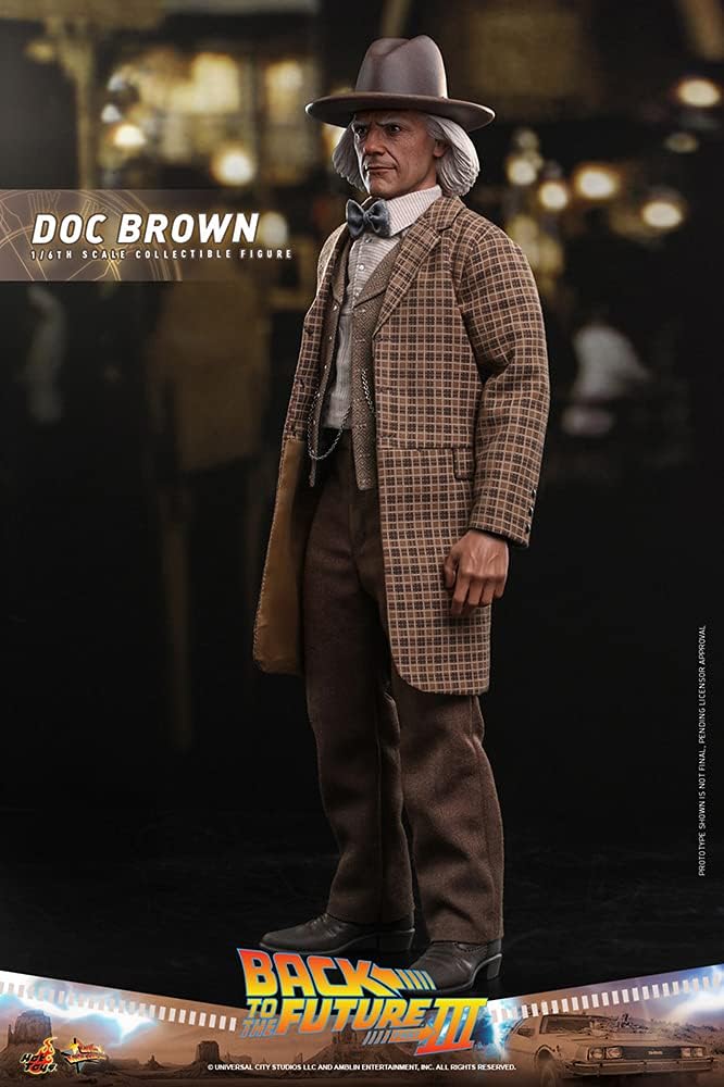 Hot Toys - DOC BROWN 1885 - MMS617 - Retour vers le Futur Partie III - 1/6 Figurine