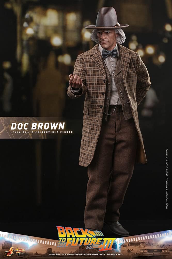 Hot Toys - DOC BROWN 1885 - MMS617 - Retour vers le Futur Partie III - 1/6 Figurine