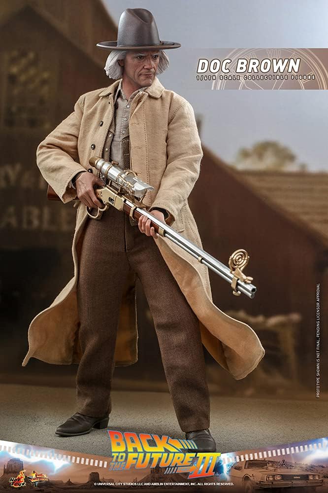 Hot Toys - DOC BROWN 1885 - MMS617 - Retour vers le Futur Partie III - 1/6 Figurine