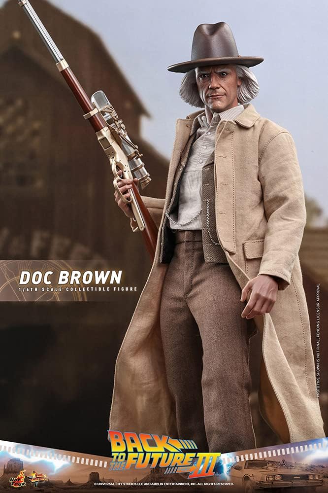 Hot Toys - DOC BROWN 1885 - MMS617 - Retour vers le Futur Partie III - 1/6 Figurine