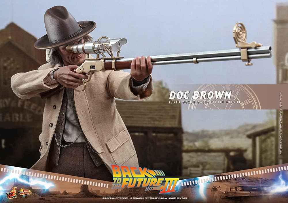 Hot Toys - DOC BROWN 1885 - MMS617 - Retour vers le Futur Partie III - 1/6 Figurine