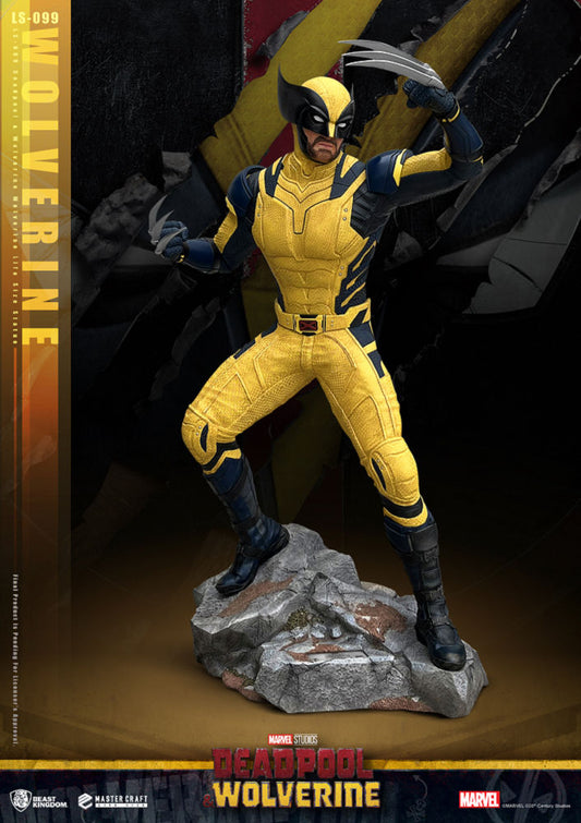 WOLVERINE - STATUE TAILLE RÉELLE LIFE SIZE 1/1 - 213cm - DEADPOOL & WOLVERINE - BEAST KINGDOM
