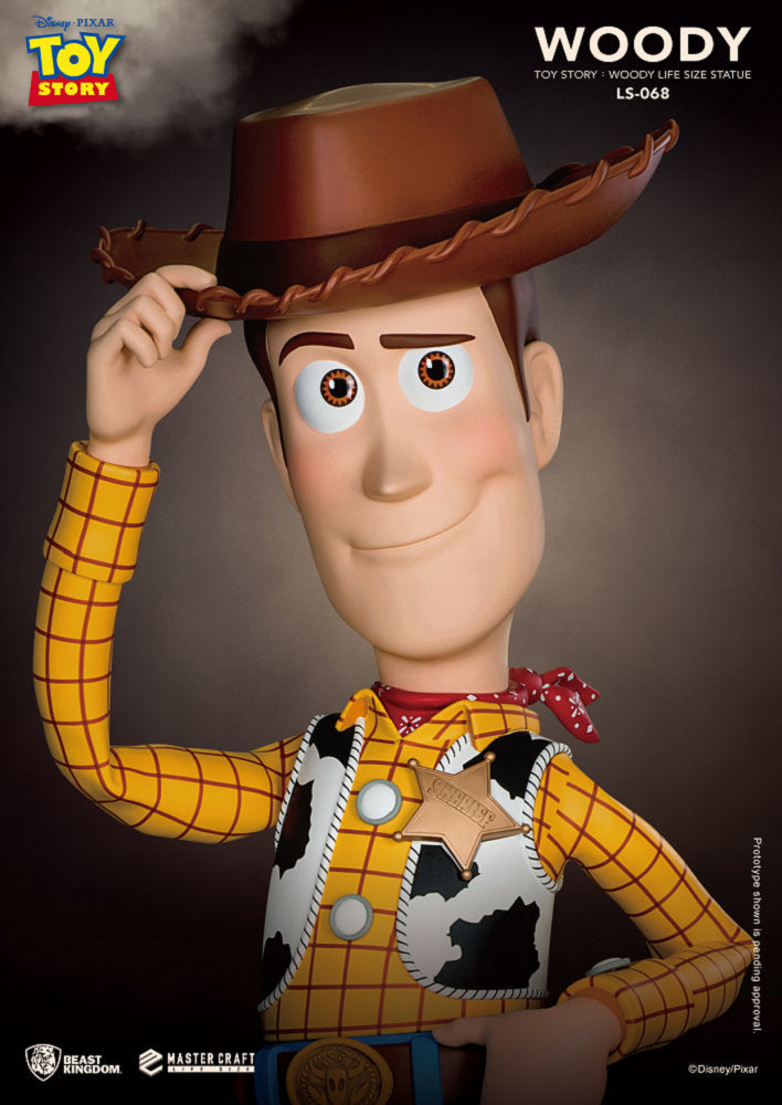 TOY STORY - WOODY - STATUE TAILLE RÉELLE 1/1 - 180cm - DISNEY / PIXAR / BEAST KINGDOM