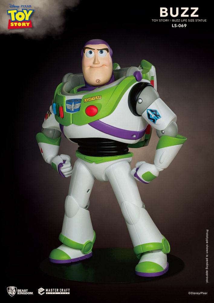 TOY STORY - BUZZ - STATUE TAILLE RÉELLE 1/1 - 160cm - DISNEY / PIXAR / BEAST KINGDOM