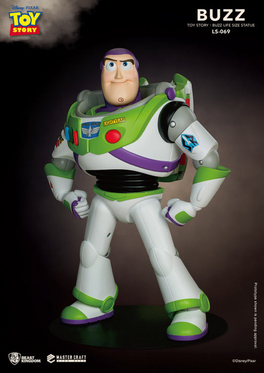 TOY STORY - BUZZ - STATUE TAILLE RÉELLE 1/1 - 160cm - DISNEY / PIXAR / BEAST KINGDOM