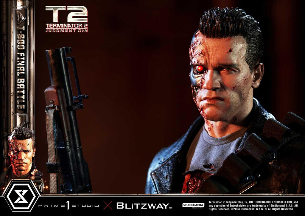 Judgment Day T-800 Final Battle Masterpiece 1/3 Prime 1 Studio
