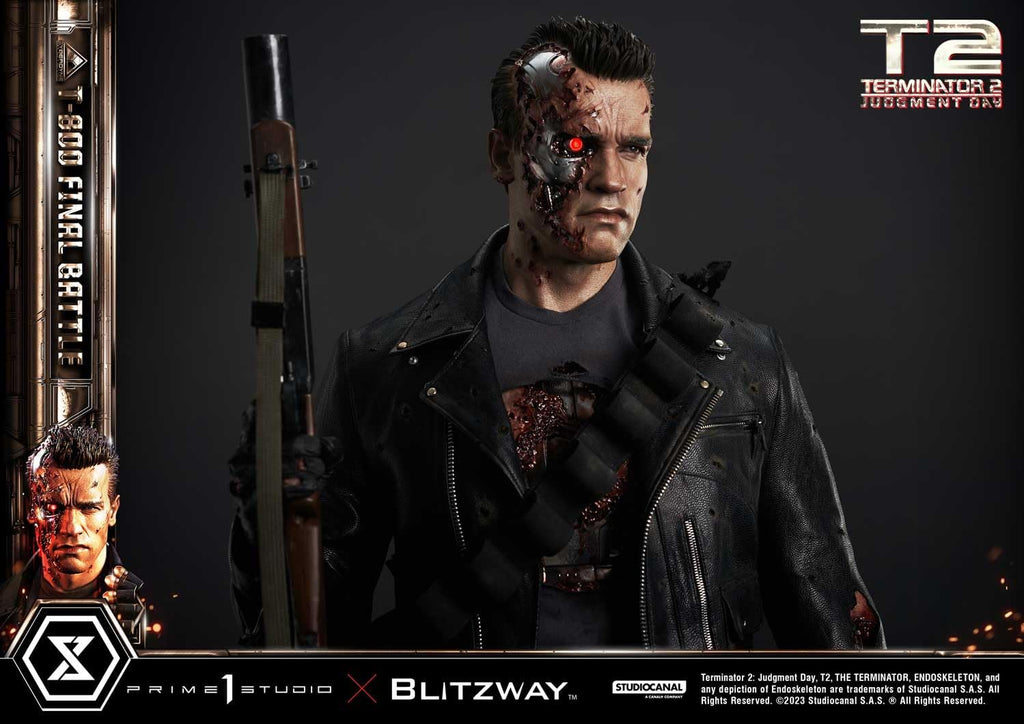 Judgment Day T-800 Final Battle Masterpiece 1/3 Prime 1 Studio