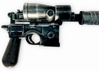 Réplique en mousse Fantasy Solo Blaster pour cosplay, accessoire de collection - Réplique 1:1