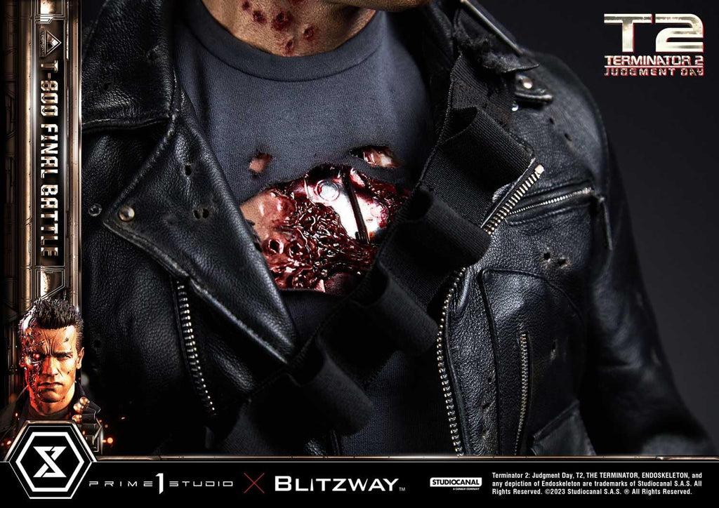 Judgment Day T-800 Final Battle Masterpiece 1/3 Prime 1 Studio