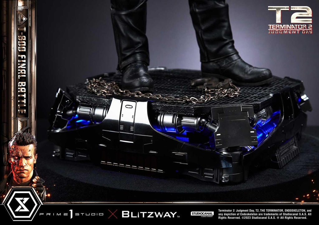 Judgment Day T-800 Final Battle Masterpiece 1/3 Prime 1 Studio
