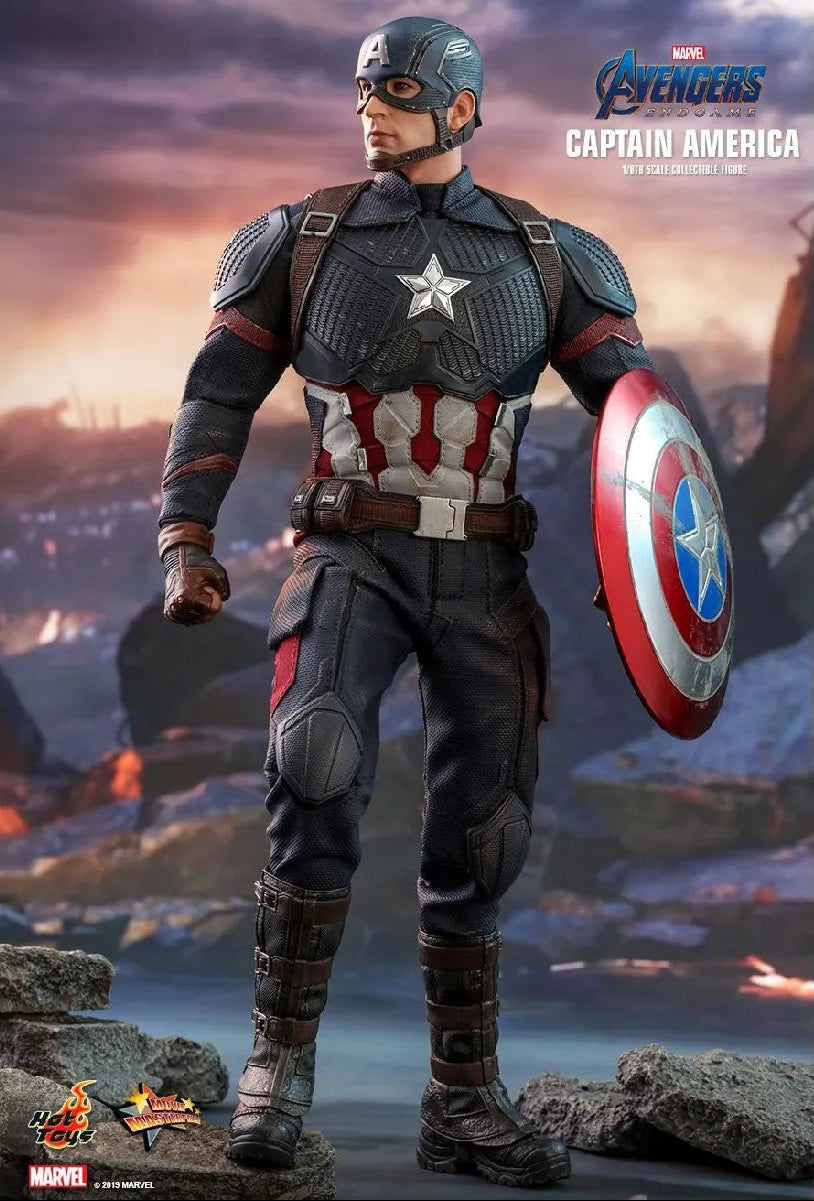 Captain America - Figurine Hot Toys - MMS536 - Avengers Endgame - Chris Evans