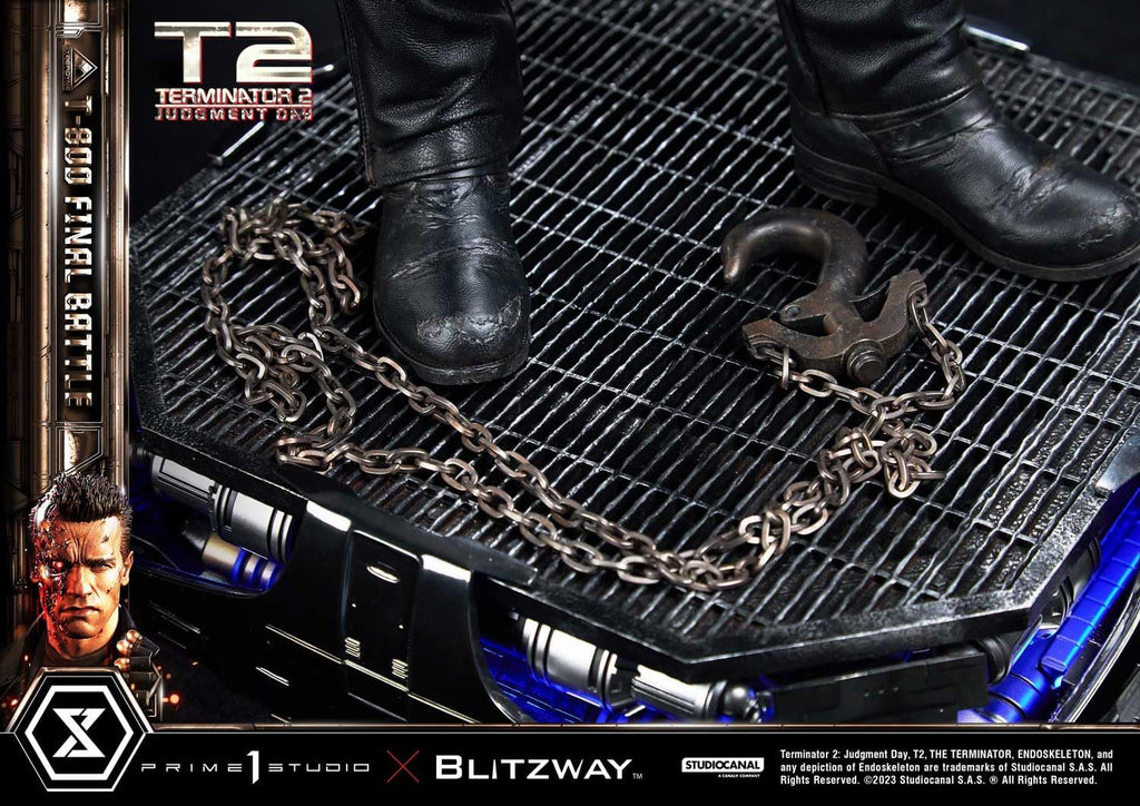 Judgment Day T-800 Final Battle Masterpiece 1/3 Prime 1 Studio