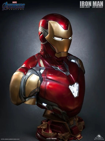Buste Iron Man Mark 85 Taille réelle  1:1 - 81cm - Queen Studios
