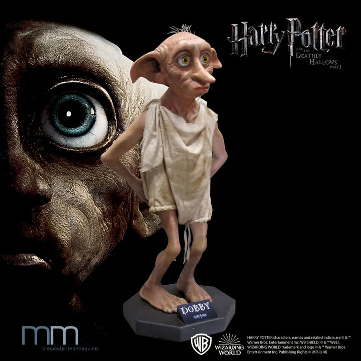 DOBBY - 1/1 95 cm - HARRY POTTER - STATUE TAILLE RÉELLE - OXMOX MUCKLE
