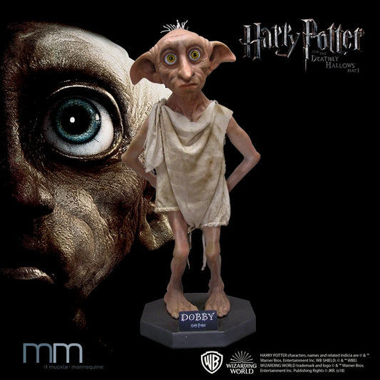 DOBBY - 1/1 95 cm - HARRY POTTER - STATUE TAILLE RÉELLE - OXMOX MUCKLE