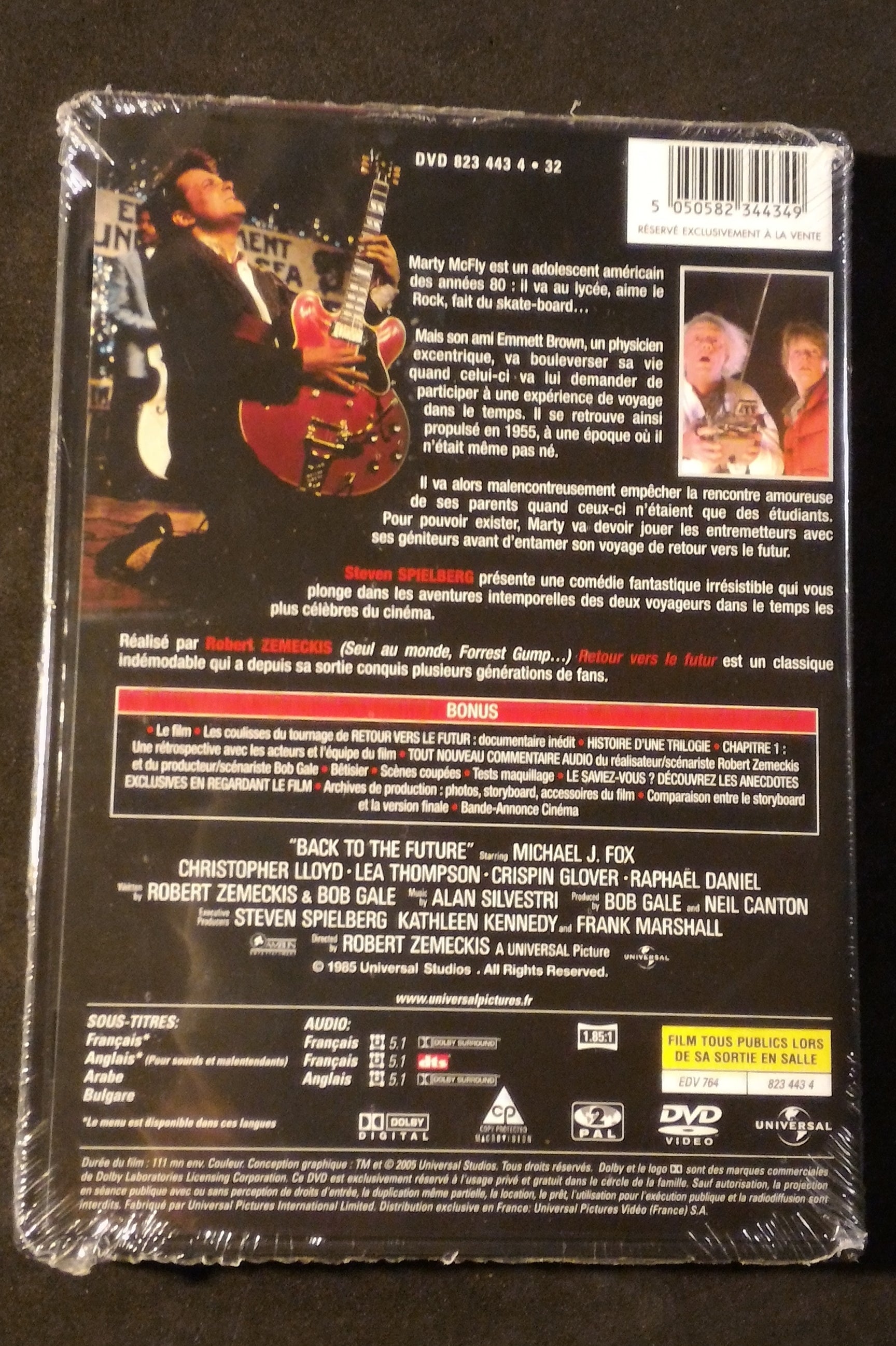 DVD RETOUR VERS LE FUTUR (1985) Michael J.FOX