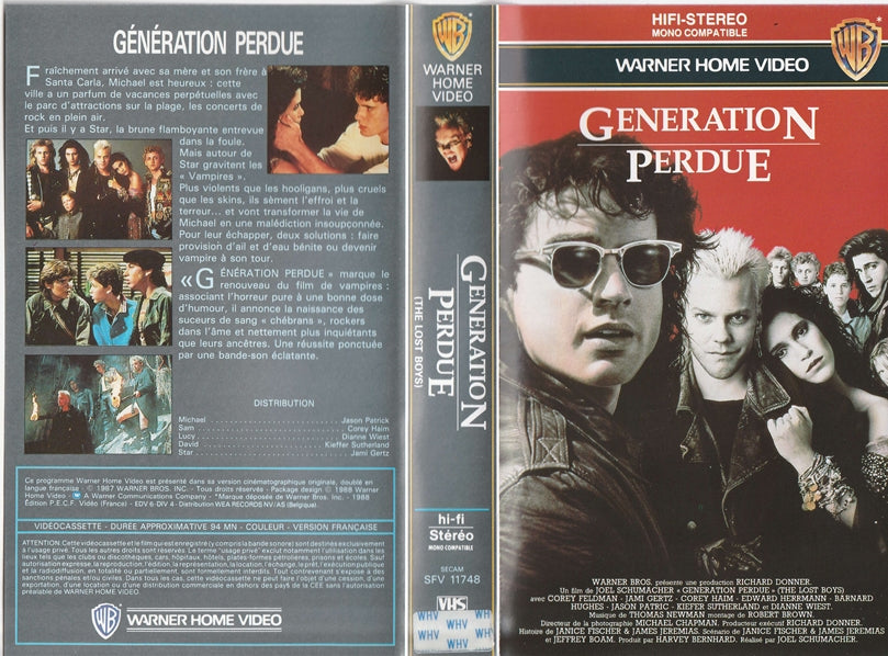 41 Jaquette VHS  - Vintage  années 80 - format PDF