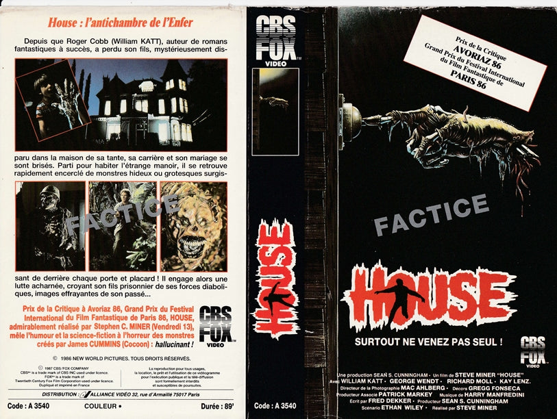41 Jaquette VHS  - Vintage  années 80 - format PDF