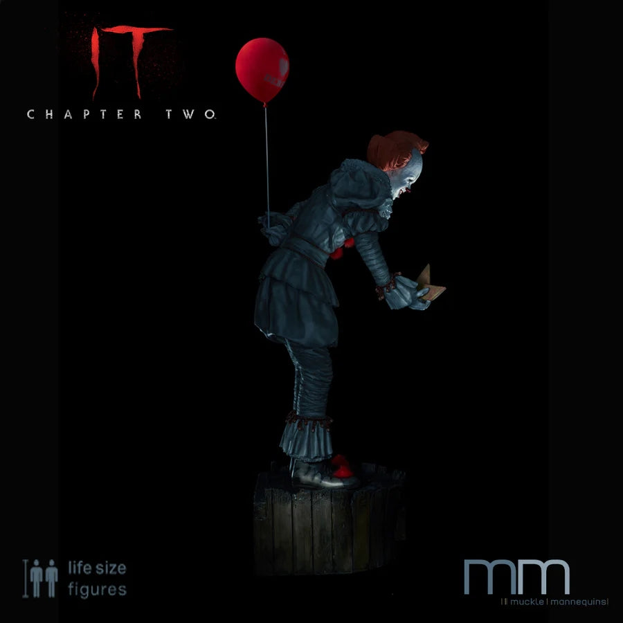 PENNYWISE - ÇA CHAPITRE 2 - LIFE SIZE 1/1 - STATUE TAILLE RÉELLE - MUCKLE