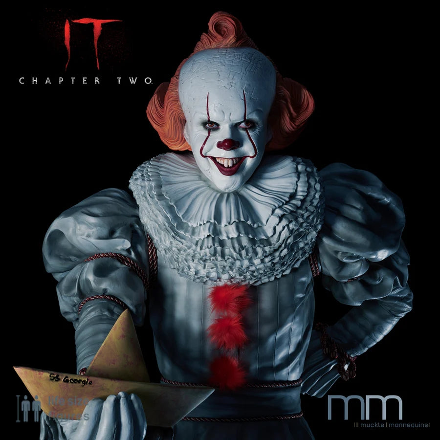 PENNYWISE - ÇA CHAPITRE 2 - LIFE SIZE 1/1 - STATUE TAILLE RÉELLE - MUCKLE