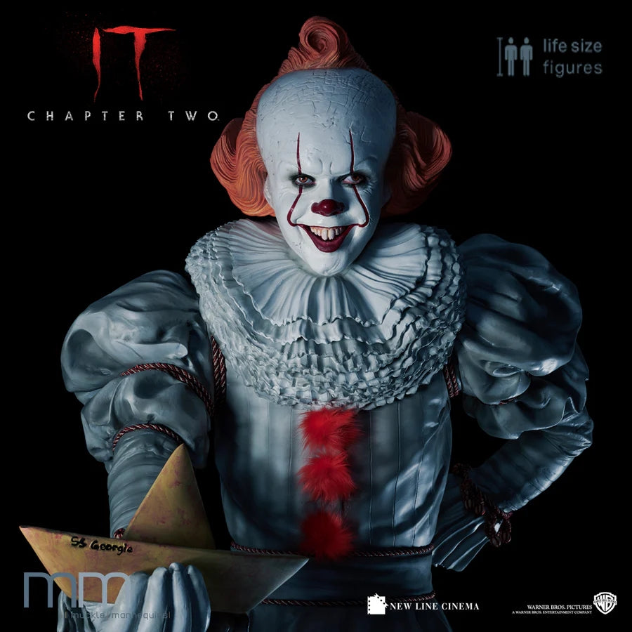 PENNYWISE - ÇA CHAPITRE 2 - LIFE SIZE 1/1 - STATUE TAILLE RÉELLE - MUCKLE