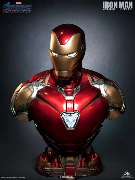 Buste Iron Man Mark 85 Taille réelle  1:1 - 81cm - Queen Studios
