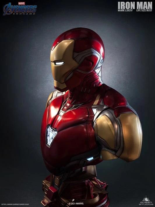 Buste Iron Man Mark 85 Taille réelle  1:1 - 81cm - Queen Studios