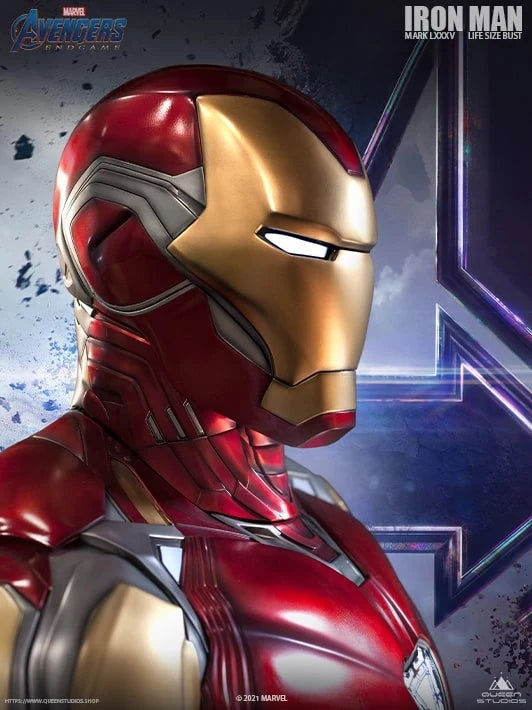 Buste Iron Man Mark 85 Taille réelle  1:1 - 81cm - Queen Studios