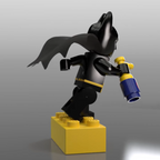 LEGO - BATMAN - 188cm - STATUE TAILLE RÉELLE 1/1