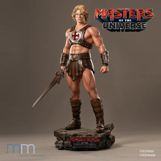 STATUE TAILLE REELLE 1/1 LIFE SIZE 207 cm - HE-MAN : Les Maîtres de l'Univers (2026)
