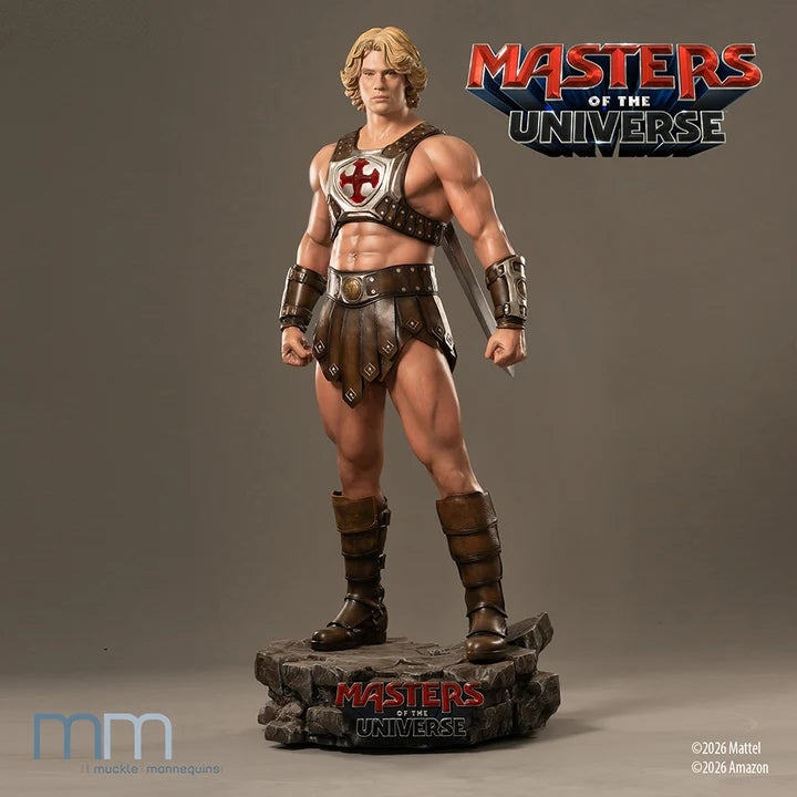 STATUE TAILLE REELLE 1/1 LIFE SIZE 207 cm - HE-MAN : Les Maîtres de l'Univers (2026)