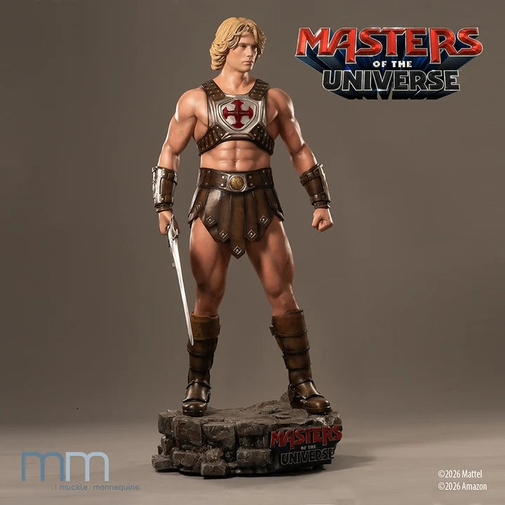 STATUE TAILLE REELLE 1/1 LIFE SIZE 207 cm - HE-MAN : Les Maîtres de l'Univers (2026)